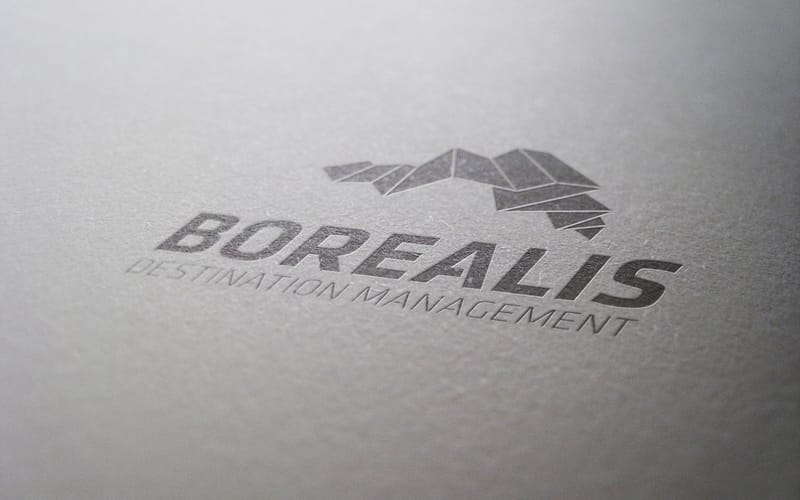 Logodesign som del af visuel identitet til Borealis